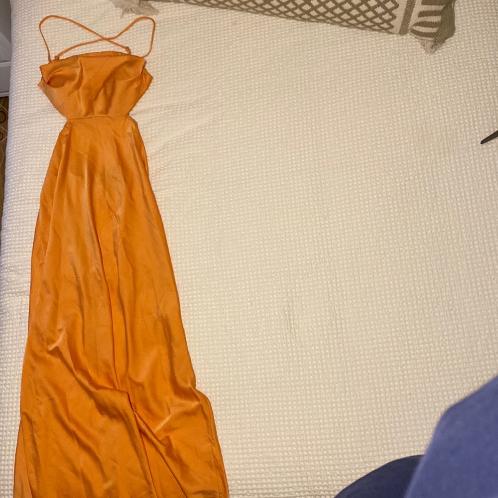 Princess Polly satin maxi dress